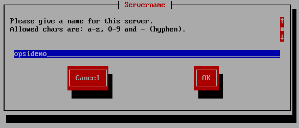 Screenshot: 1stboot Masque de saisie